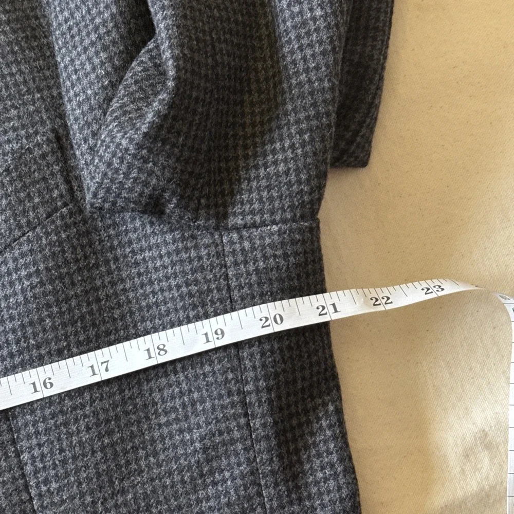 Suitsupply Blazer 42 Slim Check Merino Wool Marling Evans Havana Patch